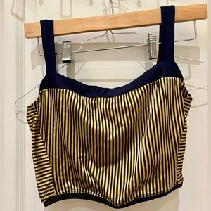 Vintage French Rasurel Swim Tank with square cutout back